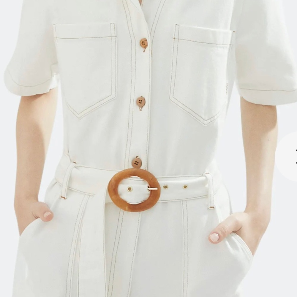 Arlo Belted Jumpsuit. NWT - Picture 6 of 7